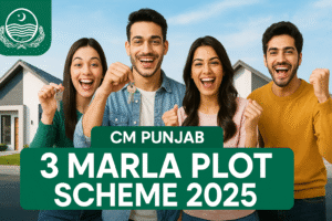 Read more about the article CM Punjab 3 Marla Plot Scheme 2025 – Affordable Housing for Poor Families