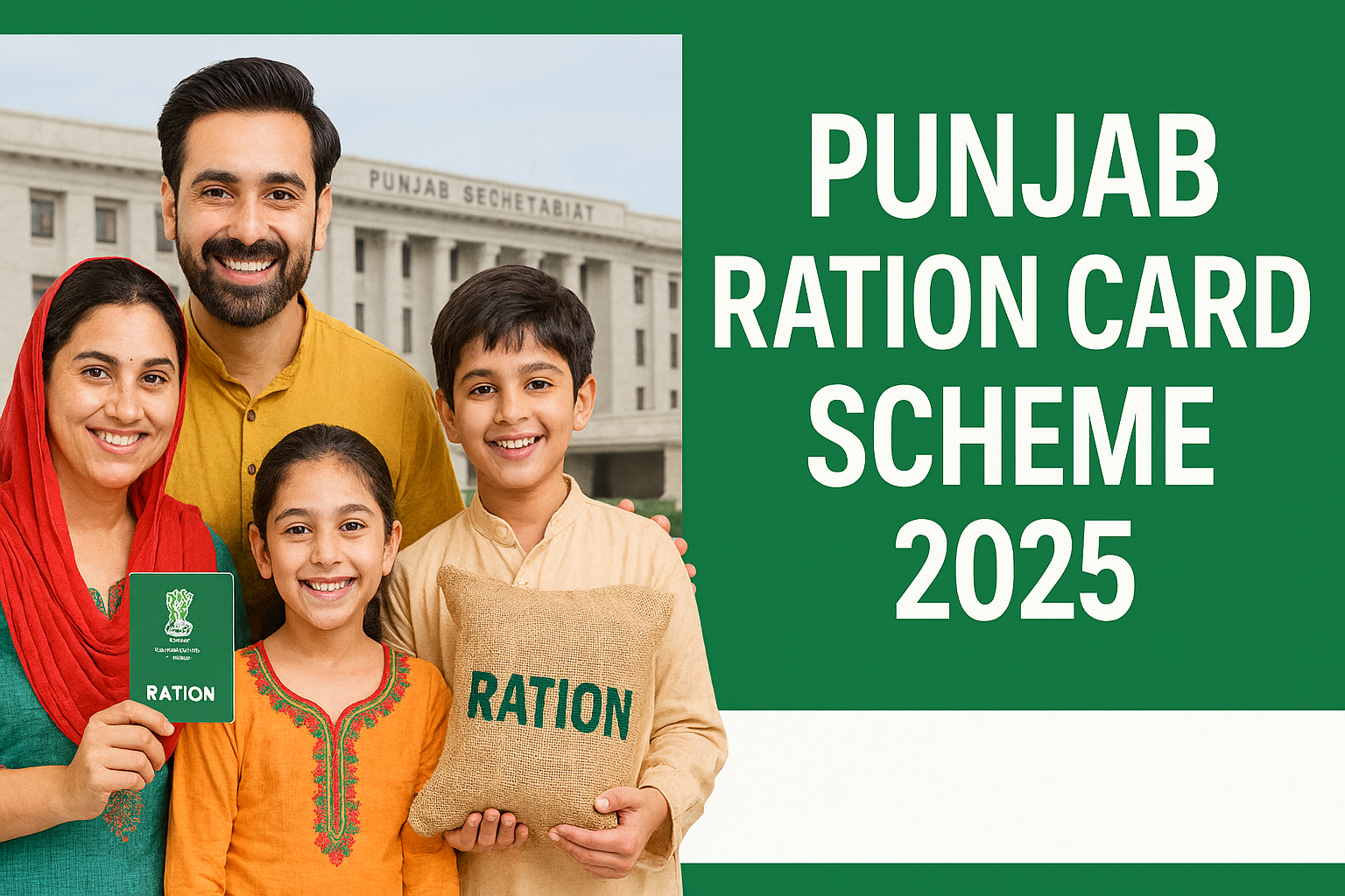 Punjab Ration Card Scheme 2025