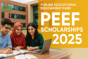 Read more about the article Punjab Educational Endowment Fund (PEEF) Scholarships 2025 – How to Apply for PEEF Scholarships