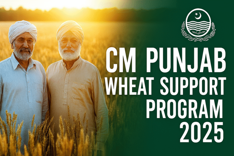 CM Punjab Wheat Support Program 2025