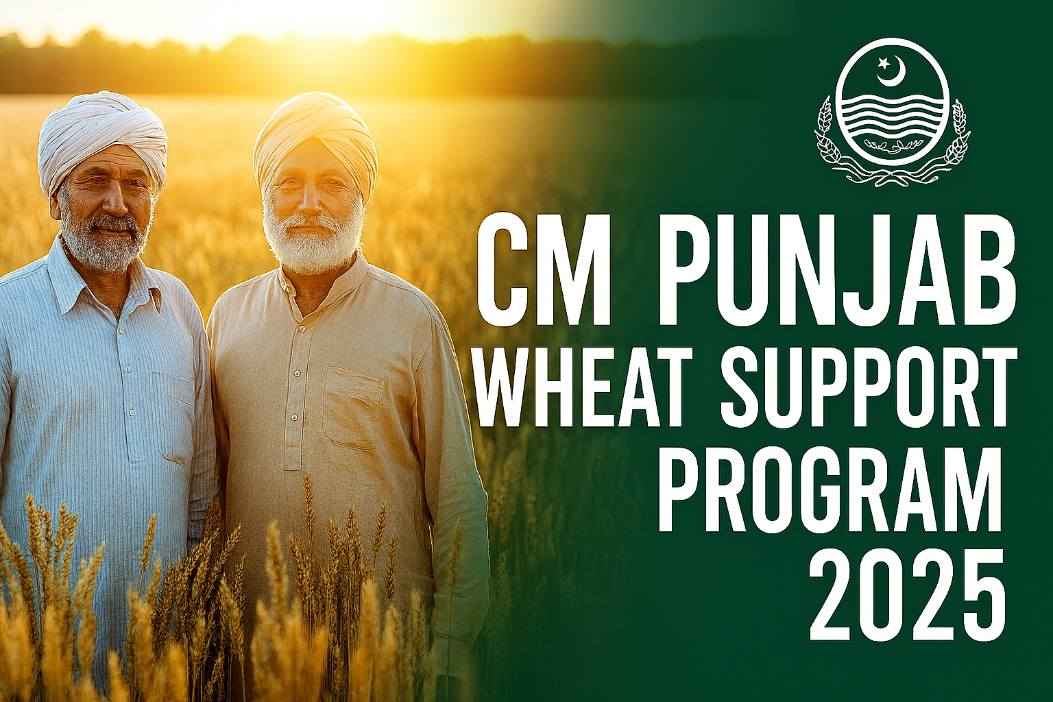 You are currently viewing CM Punjab Wheat Support Program 2025 – Empowering Farmers, Securing Pakistan’s Food Future