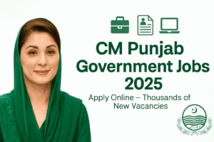 Read more about the article CM Punjab Government Jobs 2025 – New Government Vacancies for Teachers, Police, Health & More
