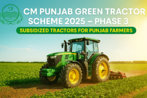 Read more about the article CM Punjab Green Tractor Scheme Phase 3 2025 – Online Registration, Eligibility, and Subsidy Details
